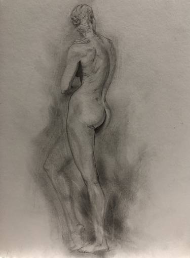 Original Figurative Women Drawings by André Rodrigues