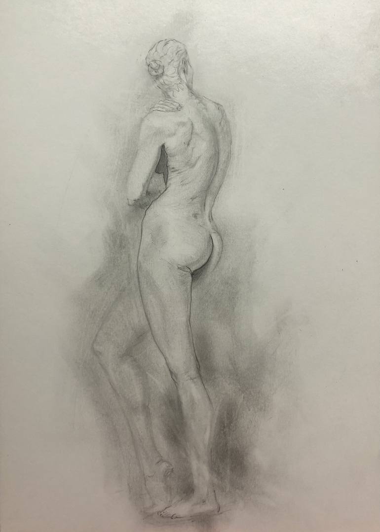 Original Women Drawing by André Rodrigues