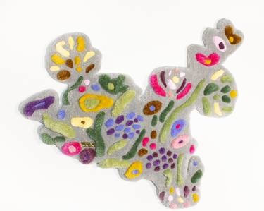 Original Abstract Nature Mixed Media by Abigail Henthorne