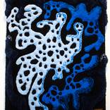 Blue Dart Frog by Abigail Henthorne