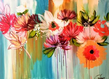 Original Floral Paintings by Colleen Sandland
