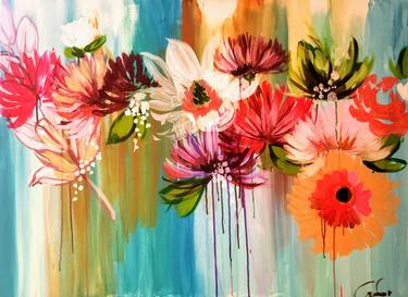 Original Floral Painting by Colleen Sandland