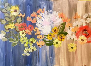 Original Floral Painting by Colleen Sandland