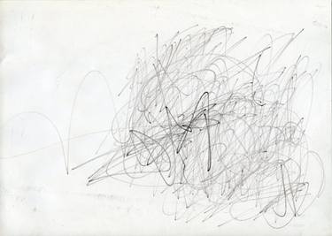 Original Abstract Expressionism Abstract Drawings by Gonzalo Barceló