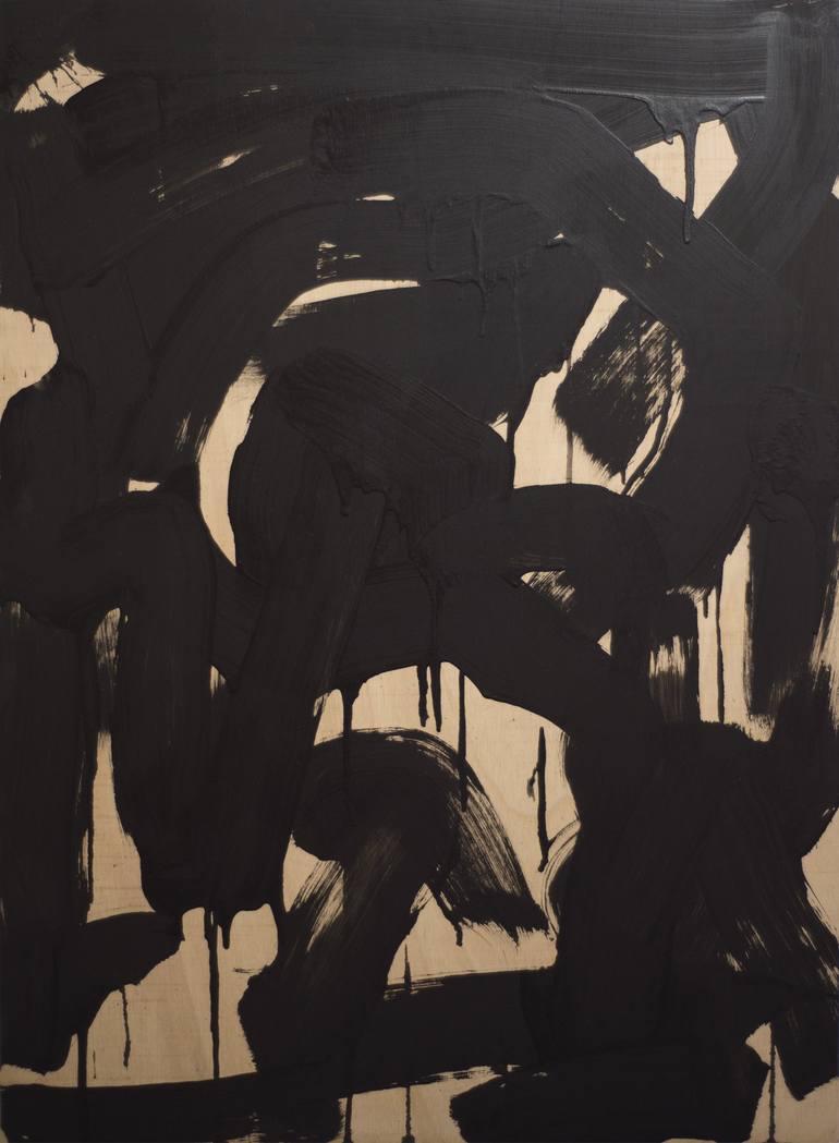 Noir Painting by Gonzalo Barceló | Saatchi Art