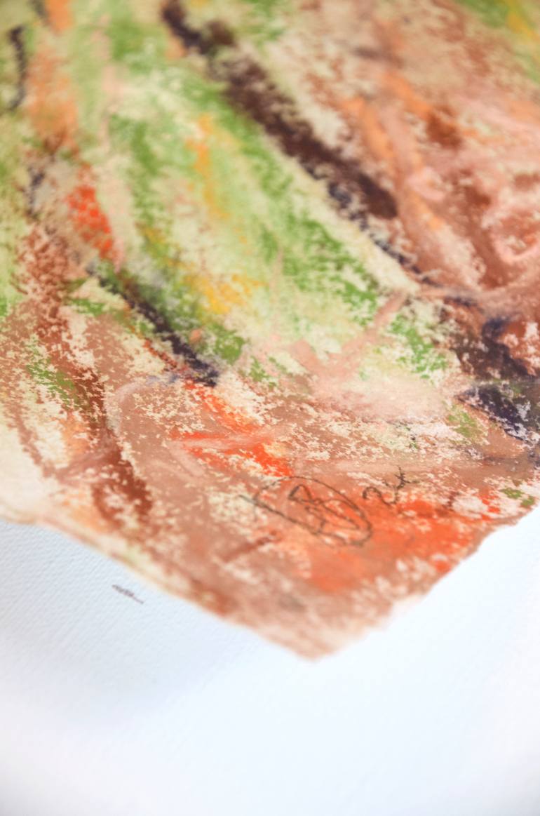 Original Expressionism Landscape Drawing by Adam Boulter