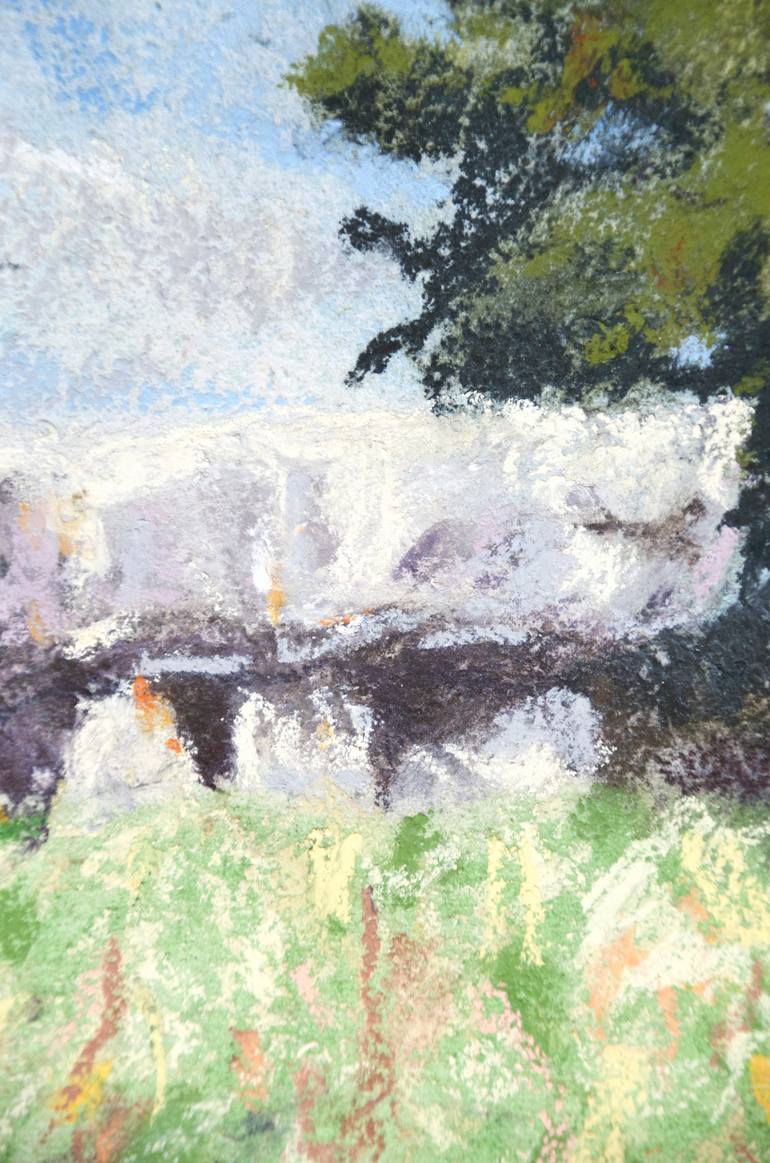 Original Expressionism Landscape Drawing by Adam Boulter
