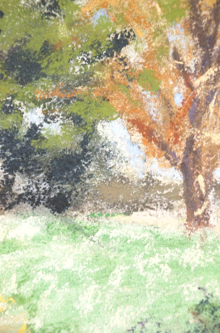 Original Expressionism Landscape Drawing by Adam Boulter
