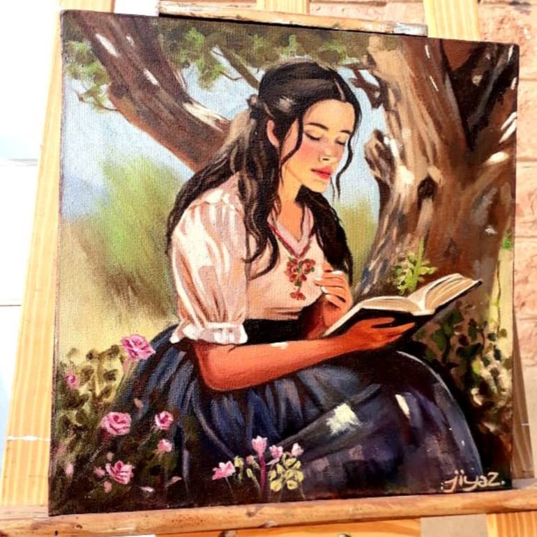 Original Conceptual People Painting by Jiya Zahid