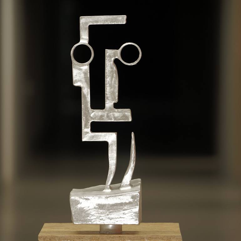 Original Contemporary Abstract Sculpture by Hans-Günter Martin Dziurdza-Gloßner