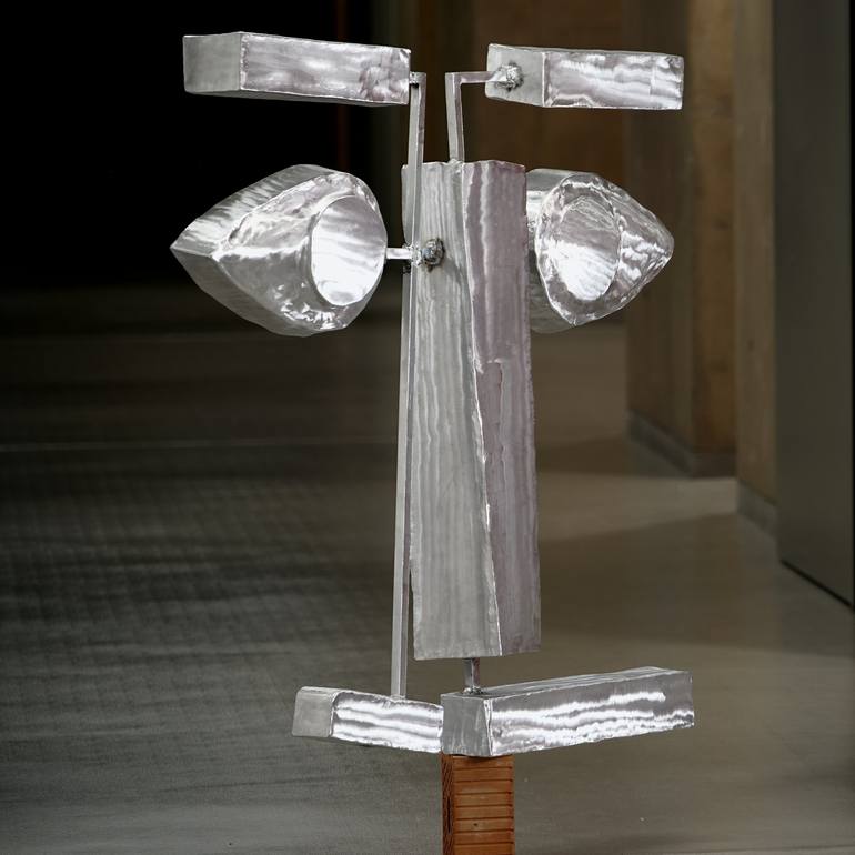 Original Contemporary Abstract Sculpture by Hans-Günter Martin Dziurdza-Gloßner