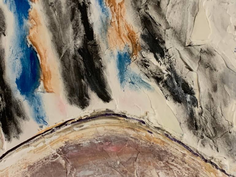 Original Abstract Expressionism Women Painting by Felipe Adan Lerma