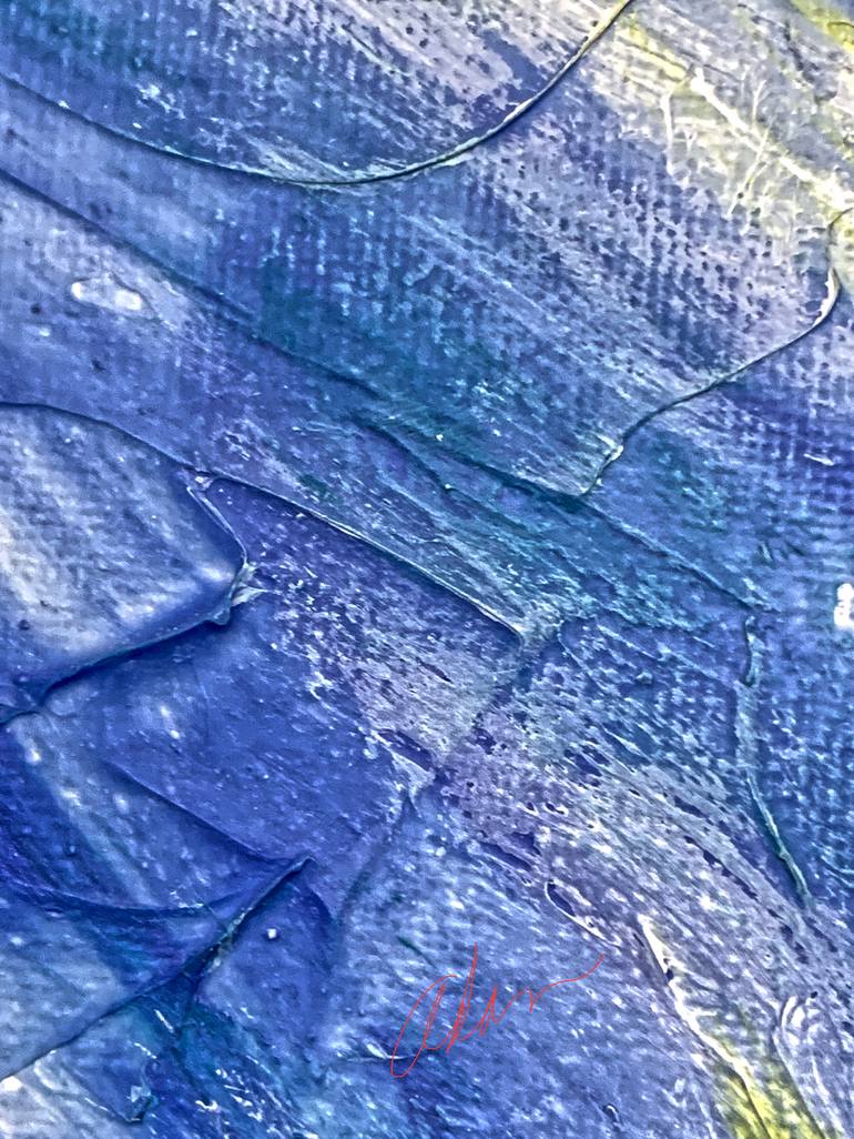 Original Abstract Erotic Painting by Felipe Adan Lerma