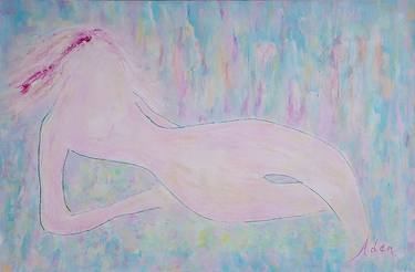 Original Abstract Women Painting by Felipe Adan Lerma