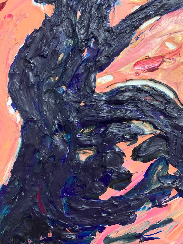 Original Abstract Women Painting by Felipe Adan Lerma