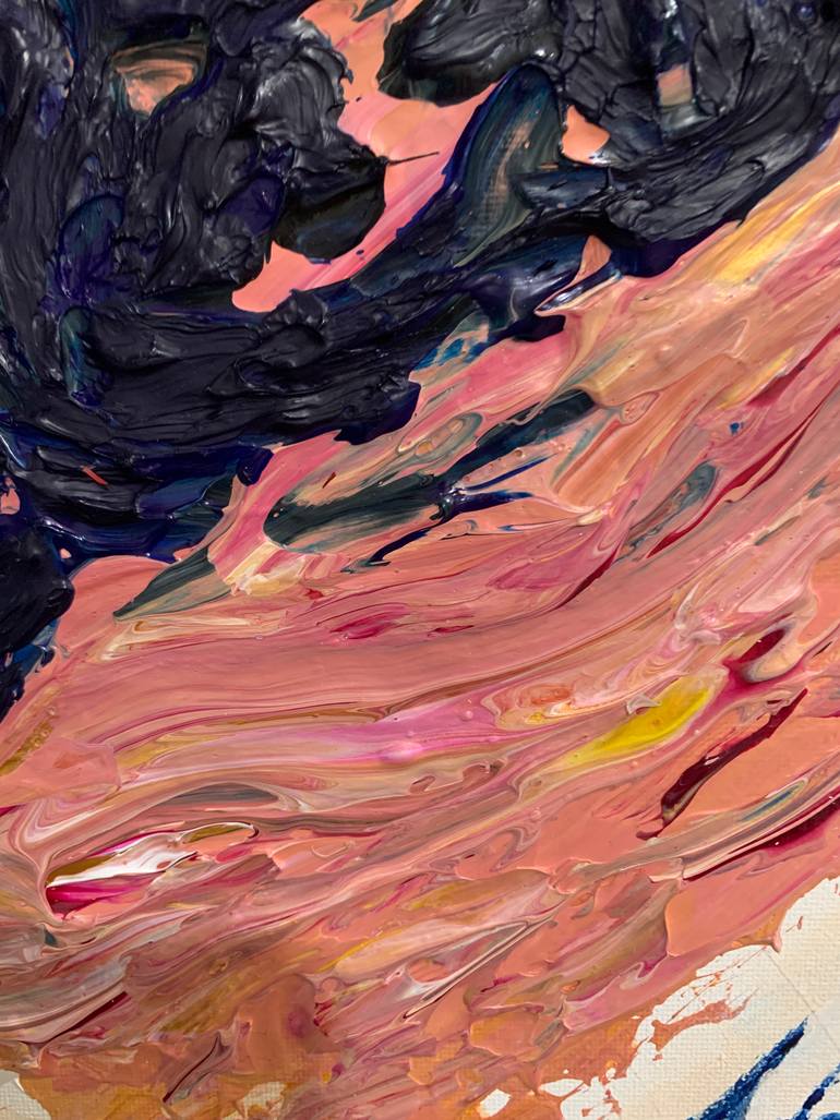 Original Abstract Women Painting by Felipe Adan Lerma