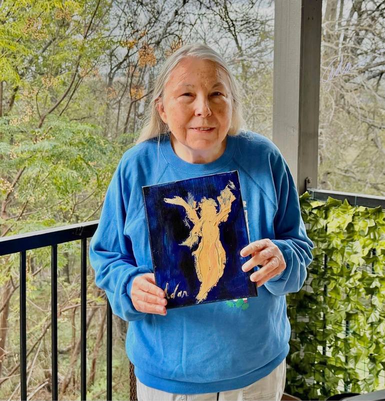 Original Figurative Women Painting by Felipe Adan Lerma