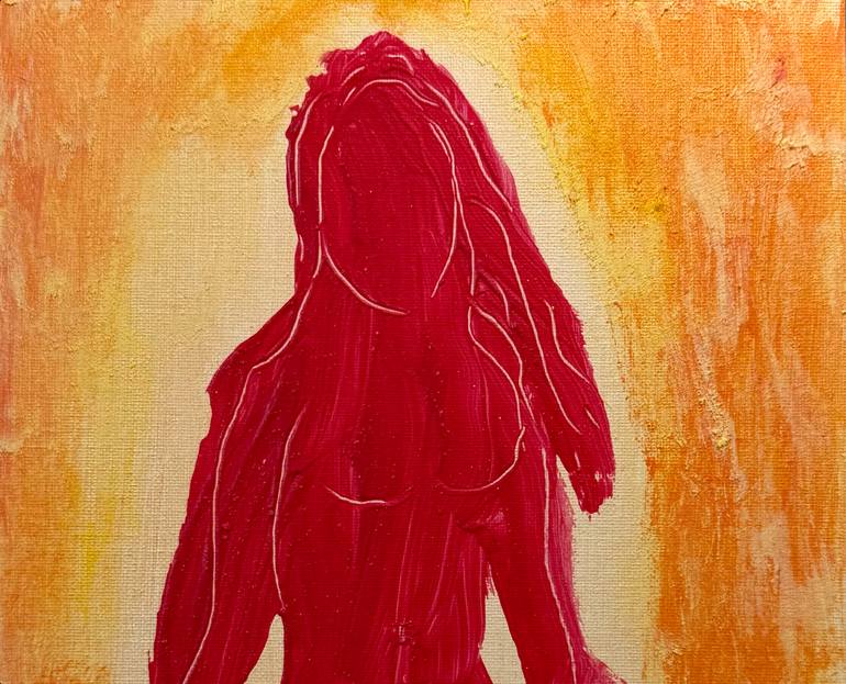 Original Contemporary Women Painting by Felipe Adan Lerma