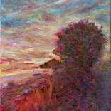 Collection Island Line Trail Vermont Sunset 2026, Vertical Series