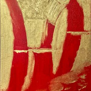 Collection Gold & Red Abstracts