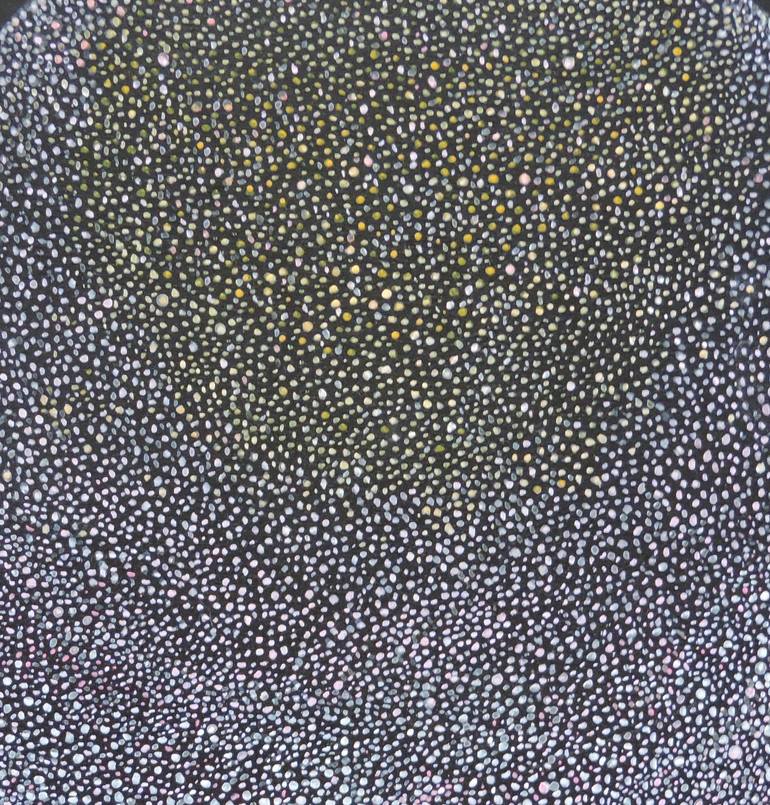 Original Black & White Landscape Painting by Nicolás García Sáez