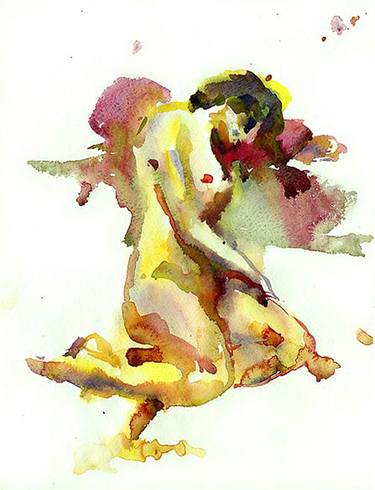 Original Figurative Nude Paintings by Ekaterina Lych