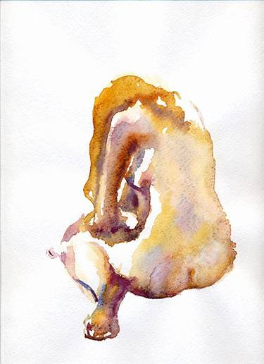 Original Nude Painting by Ekaterina Lych