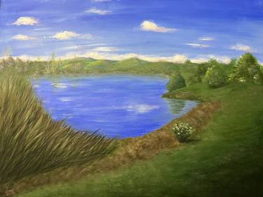 Original Realism Landscape Paintings by Sine Lam
