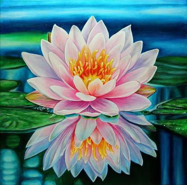 Lotus and reflection thumb