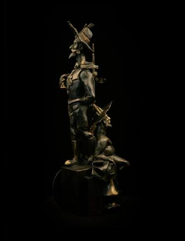 Original Figurative Classical mythology Sculpture by Hayk Hovhannisyan