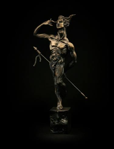 Original Figurative Classical mythology Sculpture by Hayk Hovhannisyan