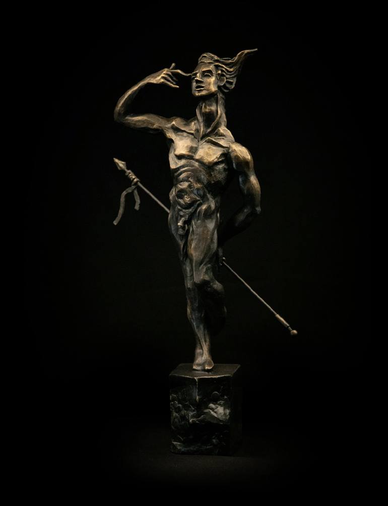 Original Contemporary Classical mythology Sculpture by Hayk Hovhannisyan