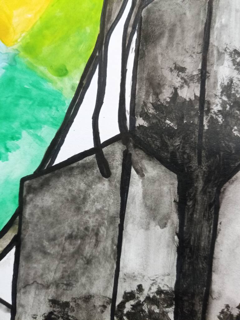 Original Figurative Abstract Painting by Daniele De Rossi