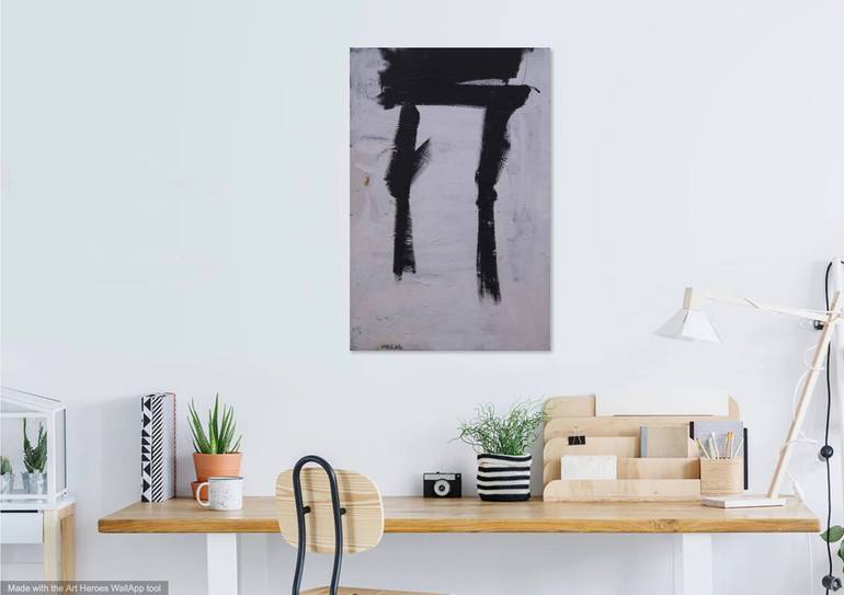 Original Abstract Expressionism Abstract Painting by Ron Meeks