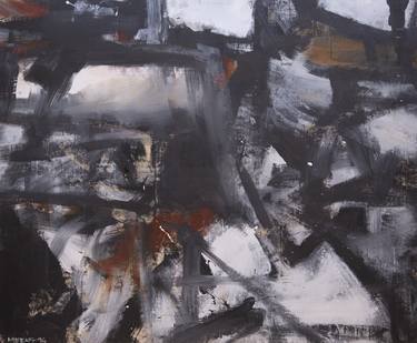 Original Abstract Expressionism Abstract Paintings by Ron Meeks