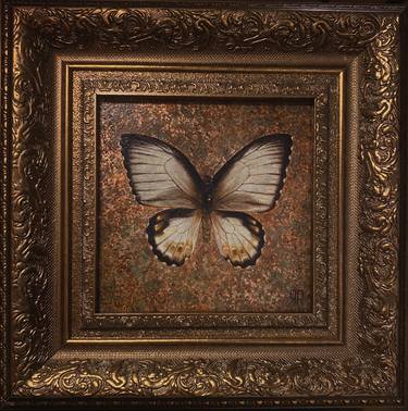 Small butterfly oil painting “ЯR” thumb
