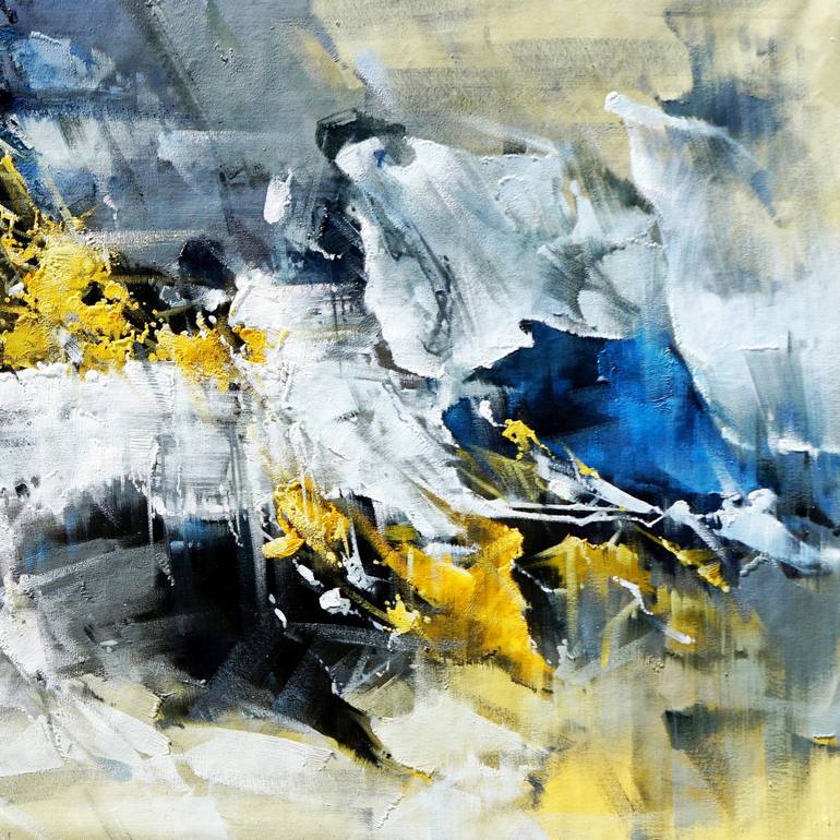 Original Impressionism Abstract Painting by Stefano Molinari