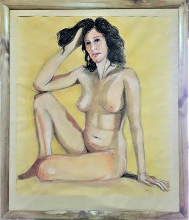 Original Figurative Nude Drawings by Sergio Dasseville
