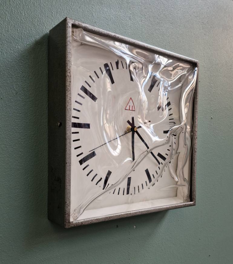 Original Contemporary Time Mixed Media by Michael Weingart