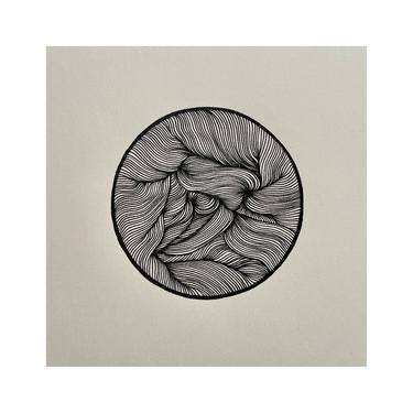 Print of Abstract Patterns Drawings by Hanna Fuerte