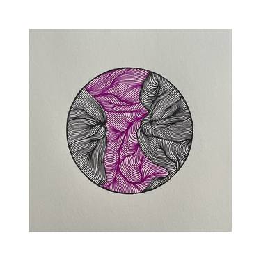 Original Abstract Patterns Drawing by Hanna Fuerte