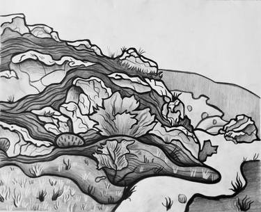 Print of Abstract Nature Drawings by Ida Gliszczyńska