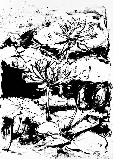 Print of Expressionism Botanic Paintings by Ardi Prain