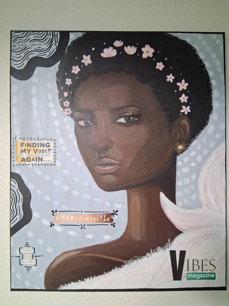 Original Portraiture Women Painting by Tempestt Kirby