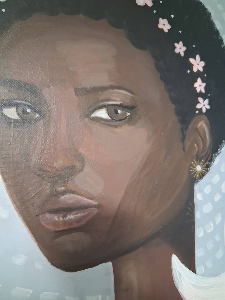 Original Portraiture Women Painting by Tempestt Kirby