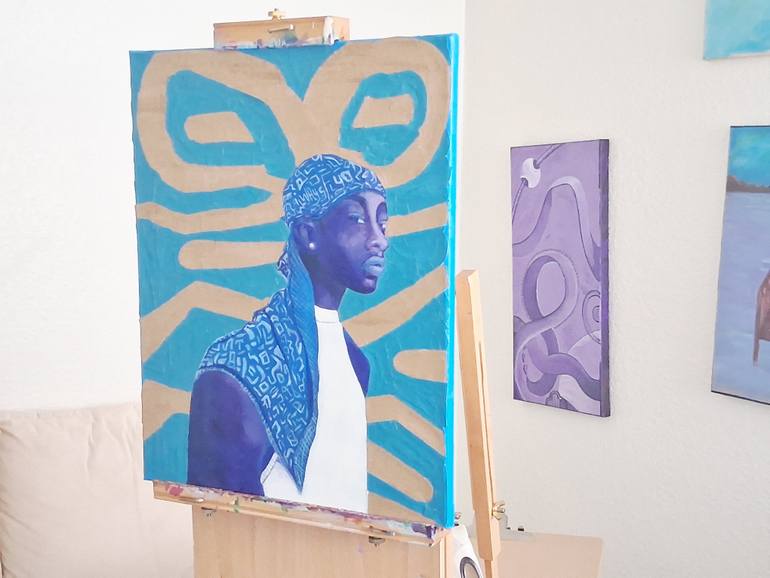Original Contemporary Men Painting by Tempestt Kirby