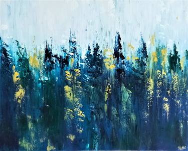 Print of Abstract Nature Paintings by Nidhi Patankar