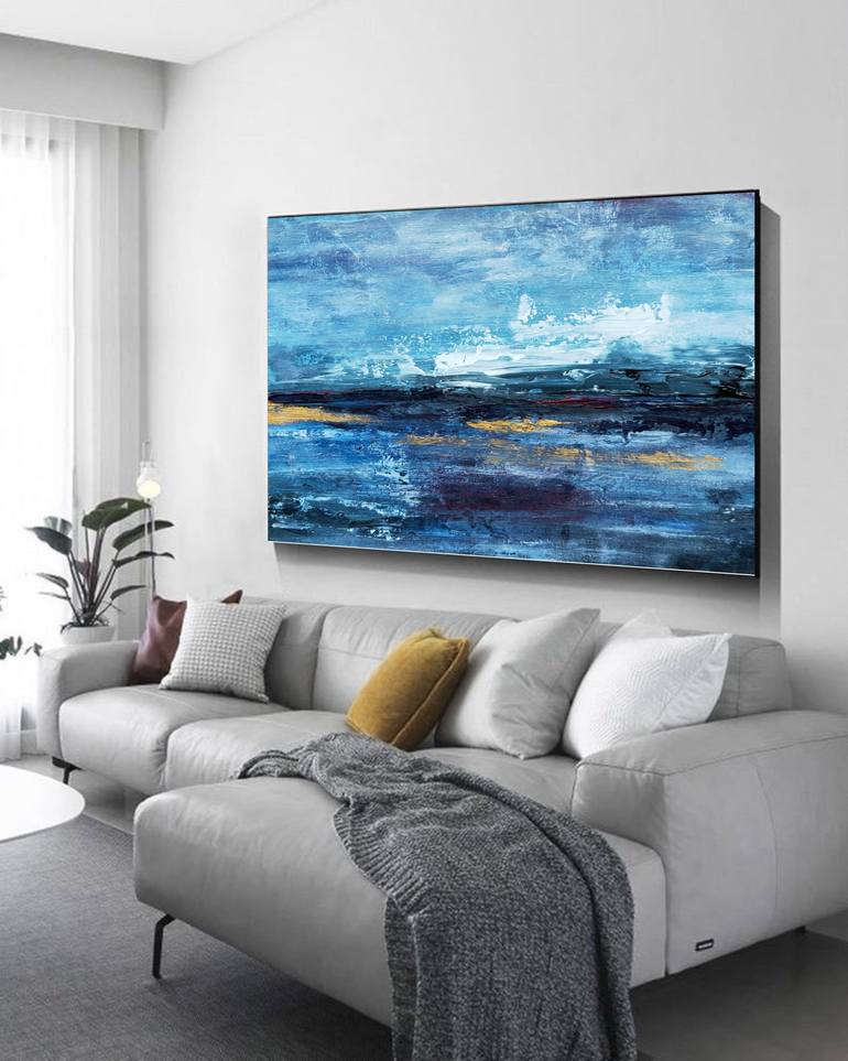 Original Abstract Expressionism Abstract Painting by Nidhi Patankar