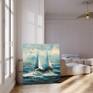 Sailing through Dreams -Oceanscape Abstract Art