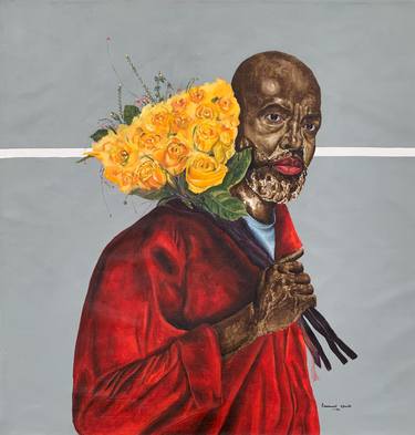 Original Contemporary Love Paintings by Emmanuel Ojebola